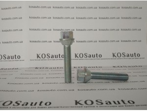 Болт колесный М12х1.25х60 мм. Конус. Цинк. Ключ 17