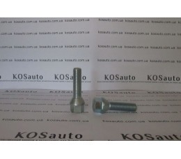 Болт колесный М12х1.25х40 мм. Конус. Цинк. Ключ 17