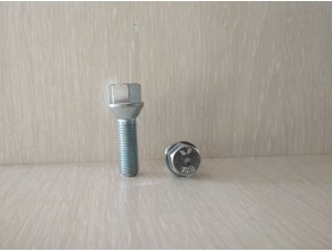 Болт колесный М12х1.5х35 мм. Конус. Цинк. Ключ 17
