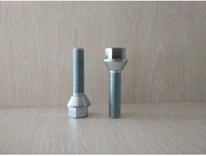 Болт колесный М12х1.5х45 мм. Конус. Цинк. Ключ 17