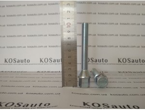 Болт колесный М12х1.5х75 мм. Конус. Цинк. Ключ 17