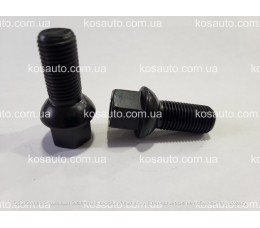 Колісний болт М14х1.5х27мм Сфера Чорний Ключ 17 VAG