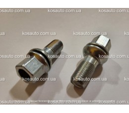 Болт колесный М14х1.5х27мм Сфера R13 с вращением  Ключ 17 Audi,Skoda,Volkswagen