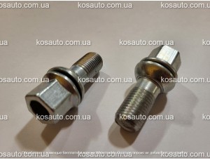 Болт колесный М14х1.5х27мм Сфера R13 с вращением  Ключ 17 Audi,Skoda,Volkswagen