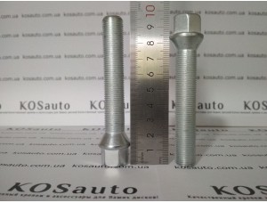 Колісний болт М14х1.25х75 мм. Конус. Ключ 17
