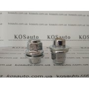 Гайка колесная М12х1.25х37.5 мм. Прессшайба. Хром. Ключ 21. Nissan, Infiniti