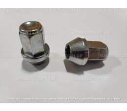 Гайка колісна М12х1.5х34мм Конус Цинк Ключ 17 Farad(Italy)