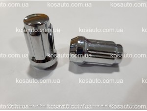 Гайка колісна М12х1.25х35 Шлицева 6 променів D=20мм