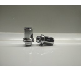 Гайка колесная М12х1.5х47 мм. Прессшайба. Хром. Ключ 21. Оригинал Toyota,Lexus.