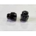 Гайка колісна М12х1.5х27мм Конус Чорна Ключ 21 Mazda, Hyundai, KIA. BLACK
