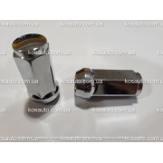 Гайка колесная М14х1.5х48мм Конус Хром Ключ 19