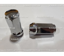 Гайка колесная М14х1.5х48мм Конус Хром Ключ 19