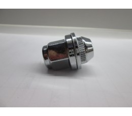 Гайка колесная М12х1.25х37.5 мм. Прессшайба. Хром. Ключ 21. Оригинал Nissan, Infiniti
