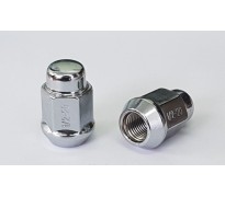 Гайка колесная 1/2"-20  Конус. Хром. Закрытая. Ключ 19. Дюймовая резьба
