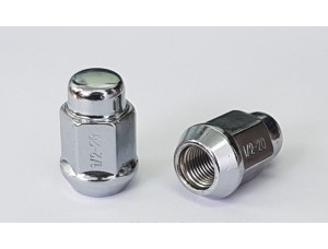 Гайка колесная 1/2"-20  Конус. Хром. Закрытая. Ключ 19. Дюймовая резьба