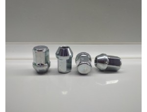 Гайка колесная М12х1.25х34 мм. Конус. Гальваника. Закрытая. Ключ 19. Italy