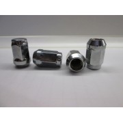 Гайка колесная М14х1.5х35 мм. Конус. Хром. Закрытая. Ключ 19