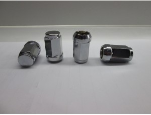 Гайка колесная М12х1.5х32 мм. Конус. Хром. Закрытая. Ключ 17