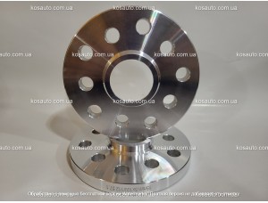 Проставки колесные на диски  PCD 5x100/112 DIA 57,1 15мм Audi,Skoda,Seat,VW
