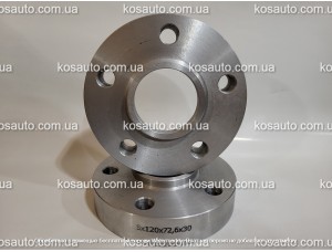 Проставки колесные для  BMW 30 мм.   PCD 5x120  DIA 72.6  Облегченные