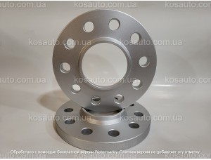 Проставки колісні 15мм PCD 5x120 DIA 74.1 Getmann для BMW X5 (E70, F15, F85), X6 (E71, F16, F86) тільки під оригінальні диски